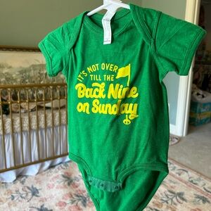 Masters Theme Golf Onesie